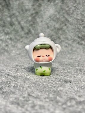 WUWU Drinking Time Series blind bag mini bean figure | Anji White Tea teapot